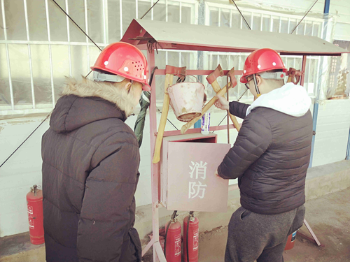 南丰路项目部年前安全大检查活动