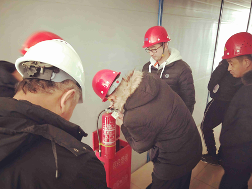 南丰路项目部年前安全大检查活动