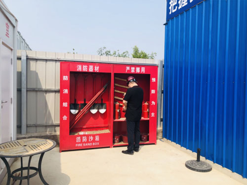 北京市建委、市环保局和昌房总公司对路鹏达公司回龙观京都儿童医院南侧地下停车场建设项目进行联合检查