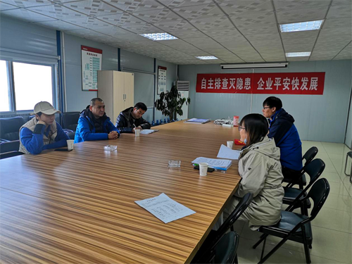 路鹏达公司党支部联合公司纪检监察组开展践行“光盘行动”、落实垃圾分类政策工作