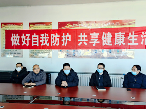 昌房公司携手小辛庄村开展“做好自我防护、共享健康生活”活动