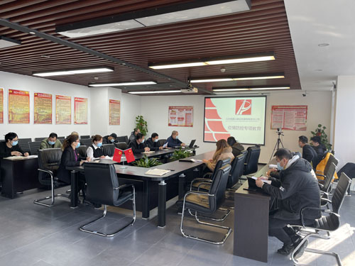 路鹏达公司组织开展疫情防控教育宣贯会