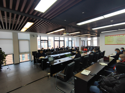 路鹏达公司开展春节后复工、复产安全生产工作及疫情防控工作部署会