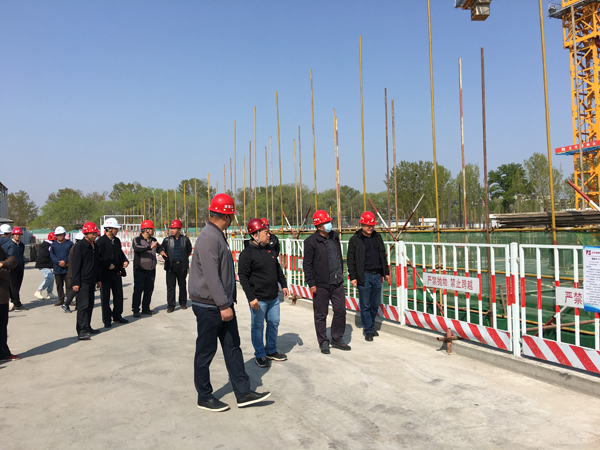 昌平区档案馆新馆建设工程 迎接区档案馆领导莅临指导