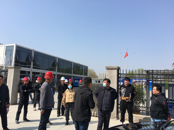 昌平区档案馆新馆建设工程 迎接区档案馆领导莅临指导