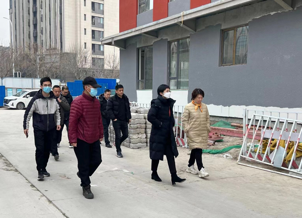 北京市发改回天专班、市教委调研组前往 路鹏达公司领秀慧谷小区西侧九年一贯制学校项目开展调研活动